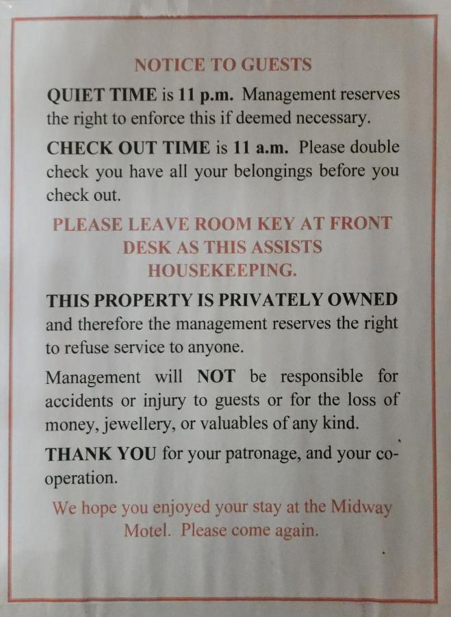 Midway Motel Radisson ภายนอก รูปภาพ